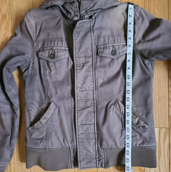 TNA Aritzia Fall/Spring Jacket Brown Medium - Picture 12 of 12